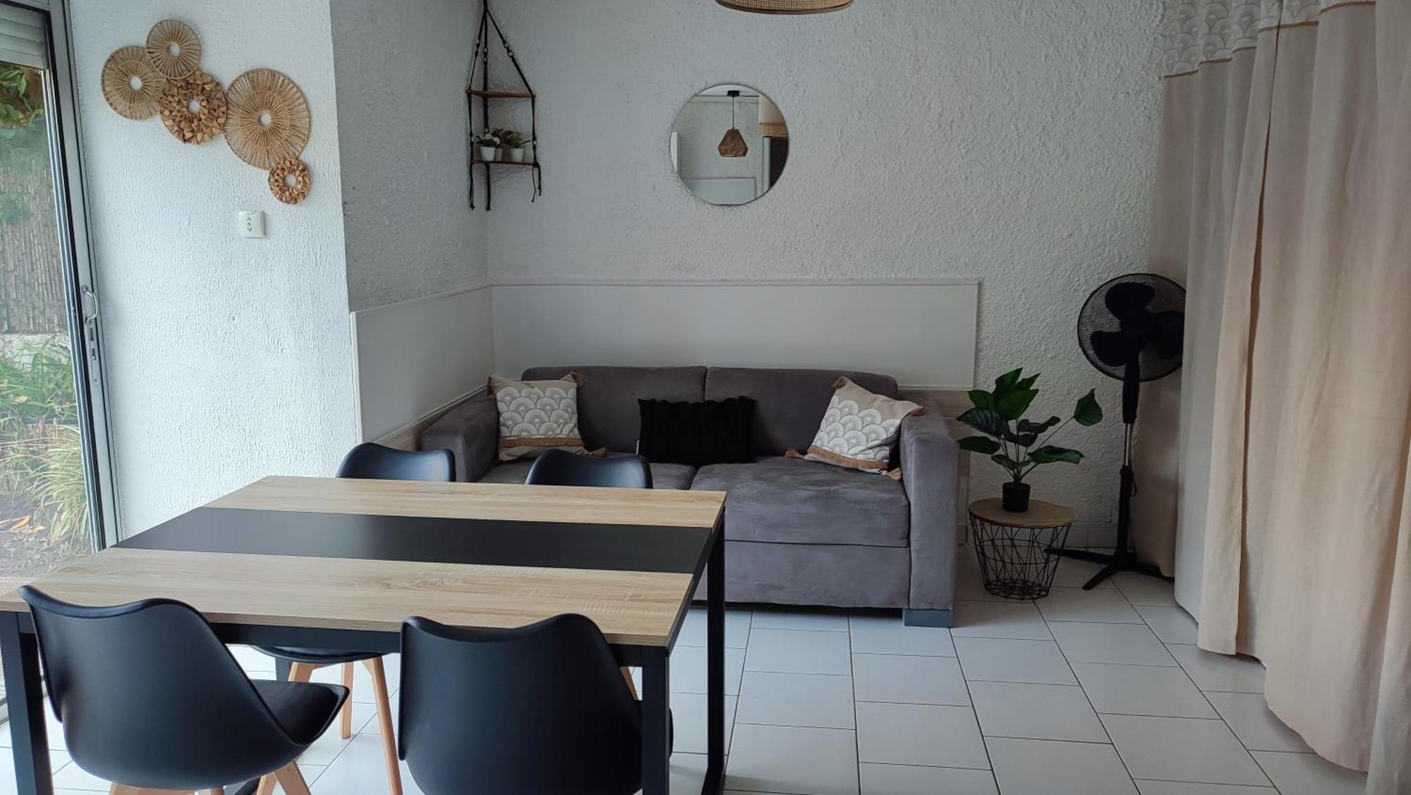 T2 Rdc Avec Jardin, Cap D'Agde, Secteur Falaise, 100 M Plage, Clim, Wifi, Parking Exterior foto